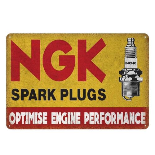 NGK Spark Plugs Tin Sign Retro - Spark Plug review and price